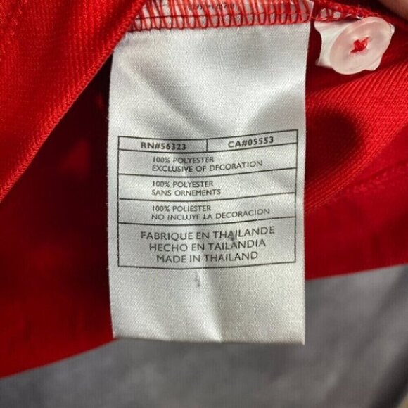 NIKE GOLF Polo Shirt Men's S Red Jimmy V. Celebrity Golf Classic Activewear - Picture 7 of 11